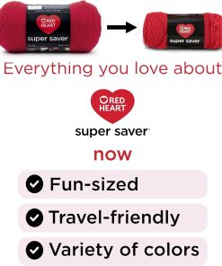 Alternative view of Red Heart Super Saver Super Yarn Craft Kit for Crochet & Knitting & Amigurumi Projects