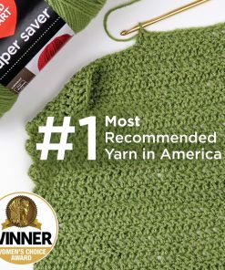 Alternative view of Red Heart Super Saver White Yarn - 3 Pack of 198g/7oz - Acrylic - 4 Medium (Worsted) - 364 Yards - Knitting/Crochet